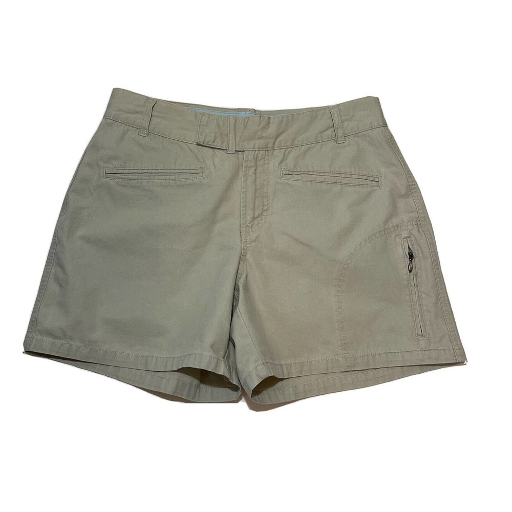 COLUMBIA Women’s 12 Khaki Cotton Shorts